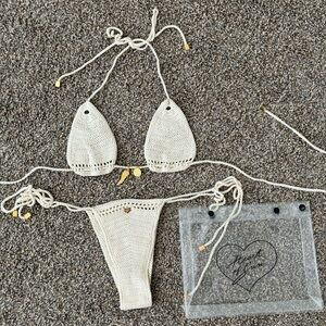 Heart of Sun Crotchet Bikini